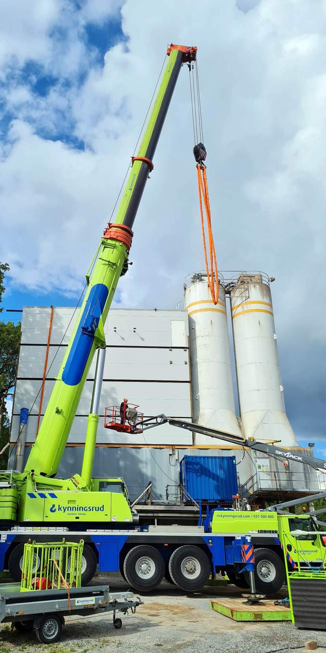 Montering av 3-KUB-blandare